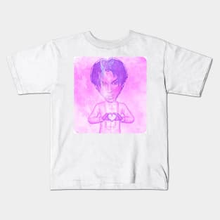 Purple Light Kids T-Shirt